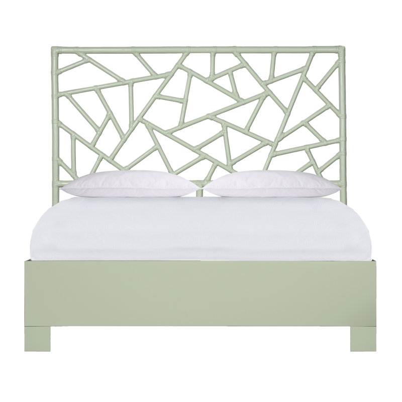 Tiffany Bed, Queen, Celery Green