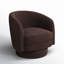 Fauteuil demi-tonneau pivotant Genoa-359074585