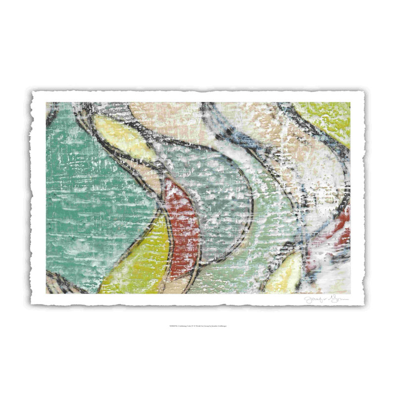 " Undulating Color IV " by Jennifer Goldberger, 8" H x 12" W