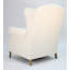 Linen Tufted Wingback Chair