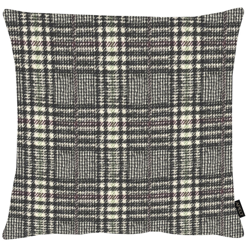 Winterwelt Grey Square Cushion, 45cm H x 45cm W, Polyester