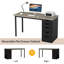 Bureau d'ordinateur à 5 tiroirs 47 po Nagore-1733539138