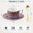 Exotic Pattern Teacup Set in Gift Box-1087551767