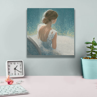 Epic Graffiti 'Before The Opera Blue'  by James Wiens Canvas Wall Art, 12" x 12"