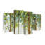 «Trees Forest Study I on Canvas», reproduction de 4 pièces-92900099