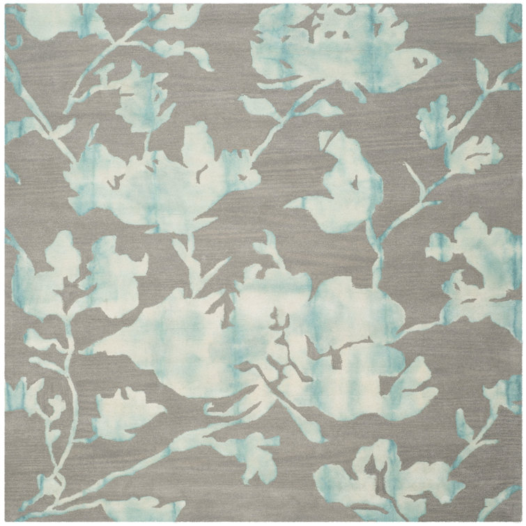 Coleman Hand Tufted Wool Floral Rug