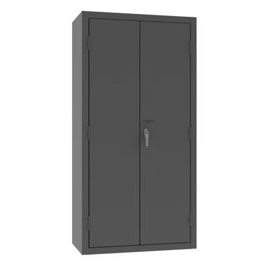 Seville Classics UltraHD Steel Tall Storage Cabinet, 36 W x 18 D