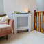 Pitts Diamond White Radiator Cover