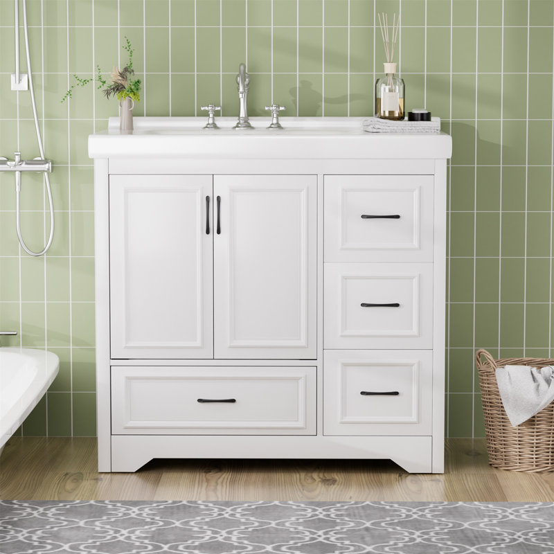 Meuble-lavabo 36 po avec lavabo simple