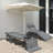 Melbourne Outdoor Metal Chaise Lounge , Cushion Included-1621988466