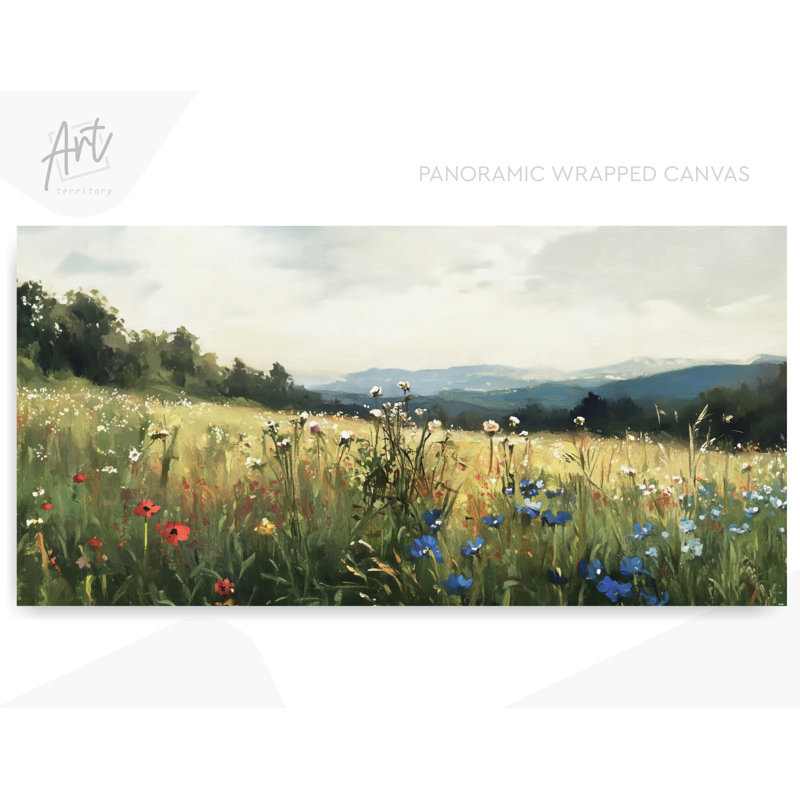 Art mural sur toile rustique rétro, H 16 po x l 32 po x P 1,5 po