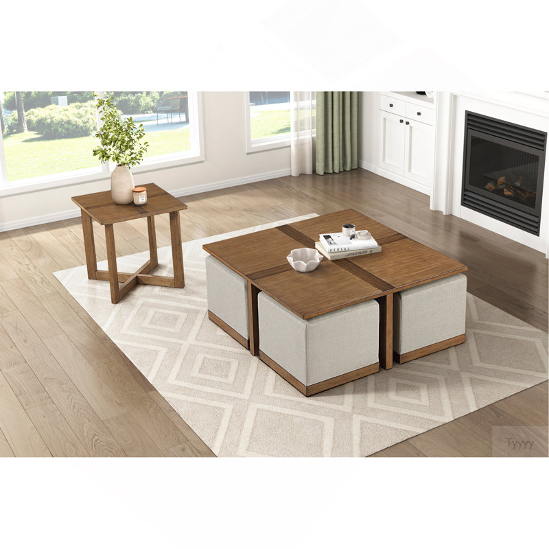 Table d'appoint contemporaine 1 pièce