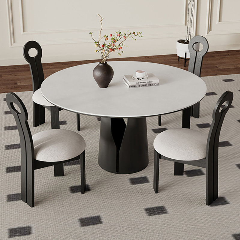 Table de salle à manger Nadhir, H 29,5 po x L 51,2 po x l 51,2 po