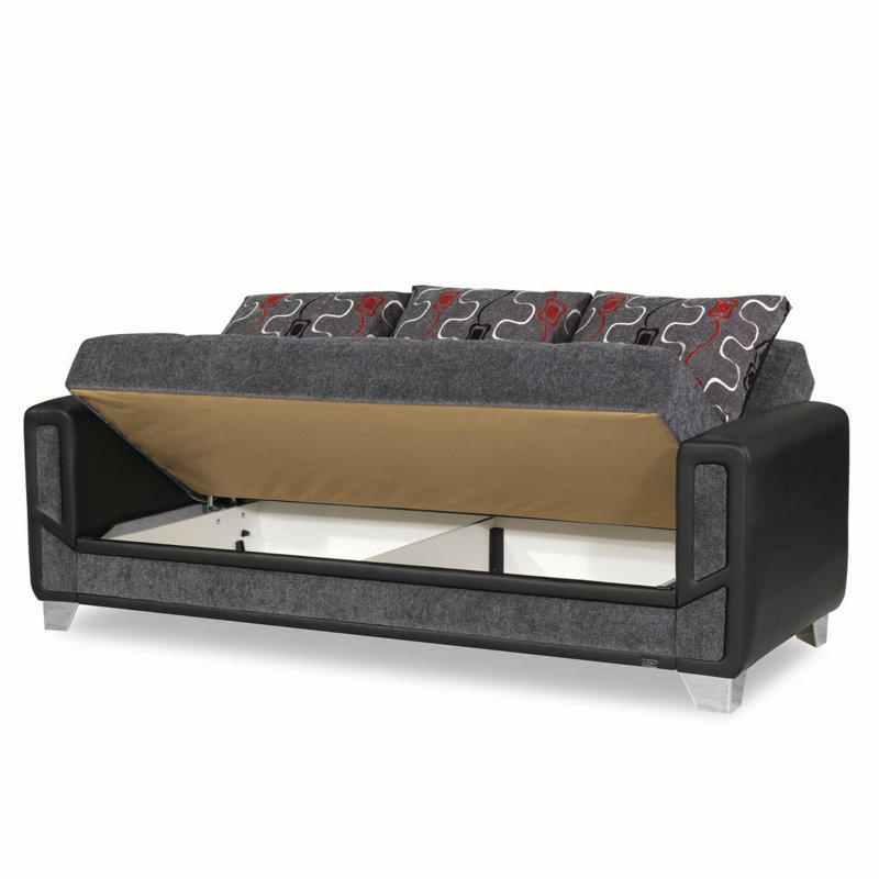 Canapé-lit rembourré avec rangement Primenest Pulsecraft