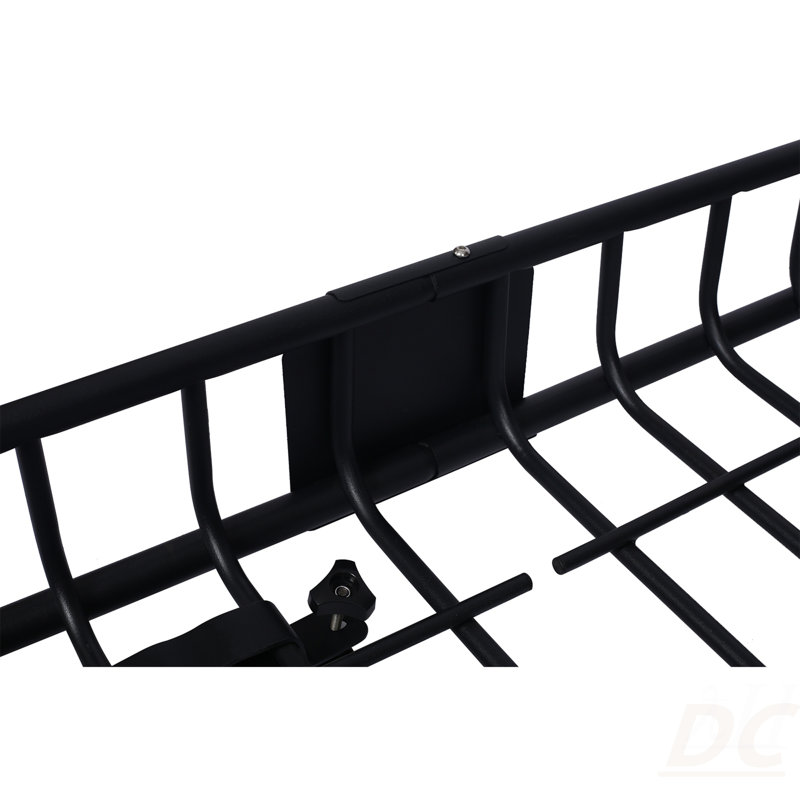 Barre de toit de toit pour porte-bagages sur toit, support supérieur 64 po, H 6 po x l 63,93 po x P 22,93 po
