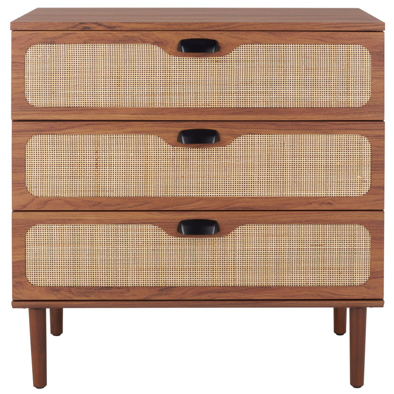 Commode 3 tiroirs Irelia, Noyer