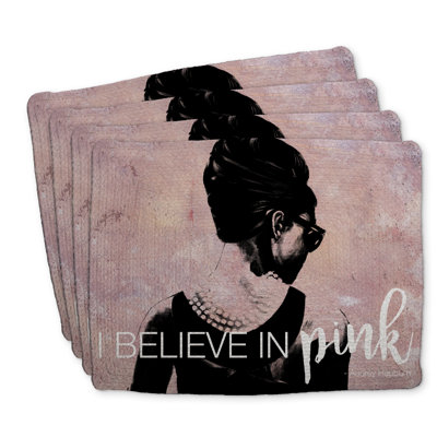 Braided Polyester Placemats Set of 4 | I Believe in Pink Decor