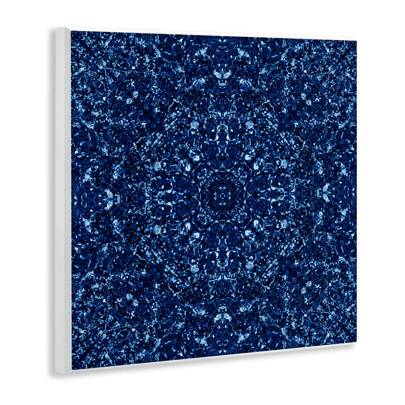 Art mural à motif géométrique en mosaïque par El Perkin