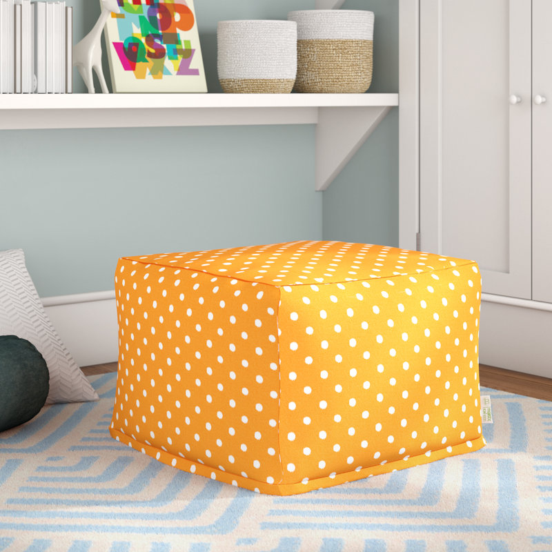 Aalin Outdoor Ottoman, Citrus