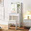 Lucritia Dressing Table with Mirror