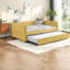 Lit de jour complet peu encombrant, rembourré Boucle, style moderne, pour la maison et le bureau