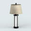 Lampe de table USB en métal