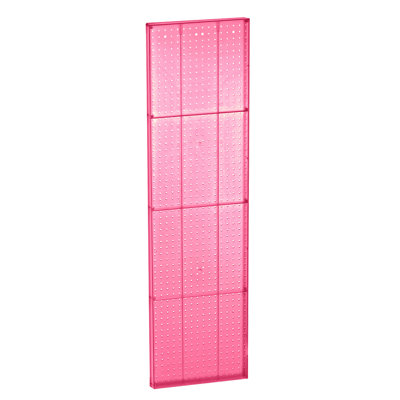 Pegboard Wall Panel Storage Solution, Size: 60"x 16.125", 2-Pack