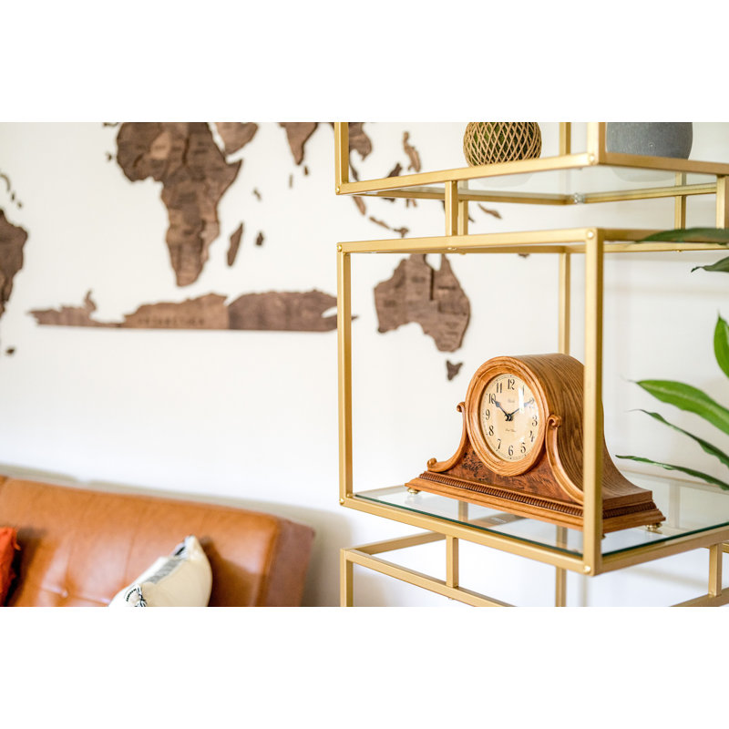 Scottsville Clock, Light Oak