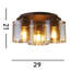Tiburon Glass Flush Mount-692286098
