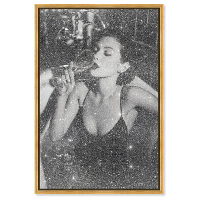 Darkened Glow Print by Oliver Gal