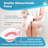 Sitz Bath-Soothing Relief For Hemorrhoids And Postpartum Recovery(Magenta)