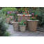 Amphore conique en grès, grand pot de fleurs en argile, lot de 4 - Intérieur/Extérieur
