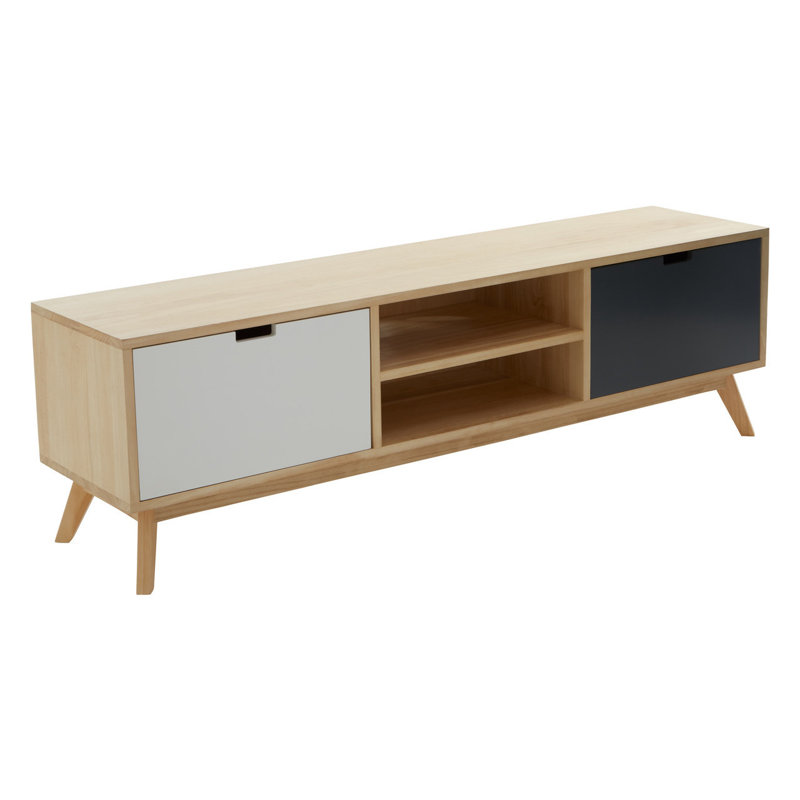 Platte Unfinished TV Stand for TVs up to 48"