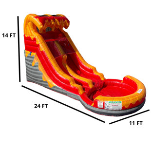 Volcano Water Slide