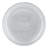 Ocer Gilded Glass Salad Plate Silver
