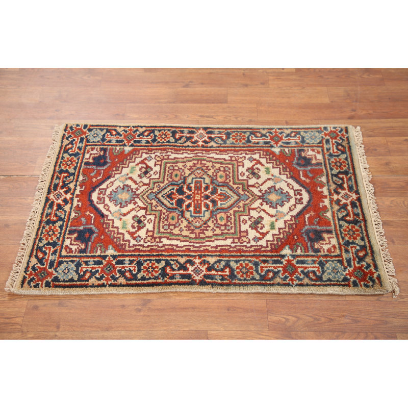 Geometric Traditional  Foyer Rug 2x3