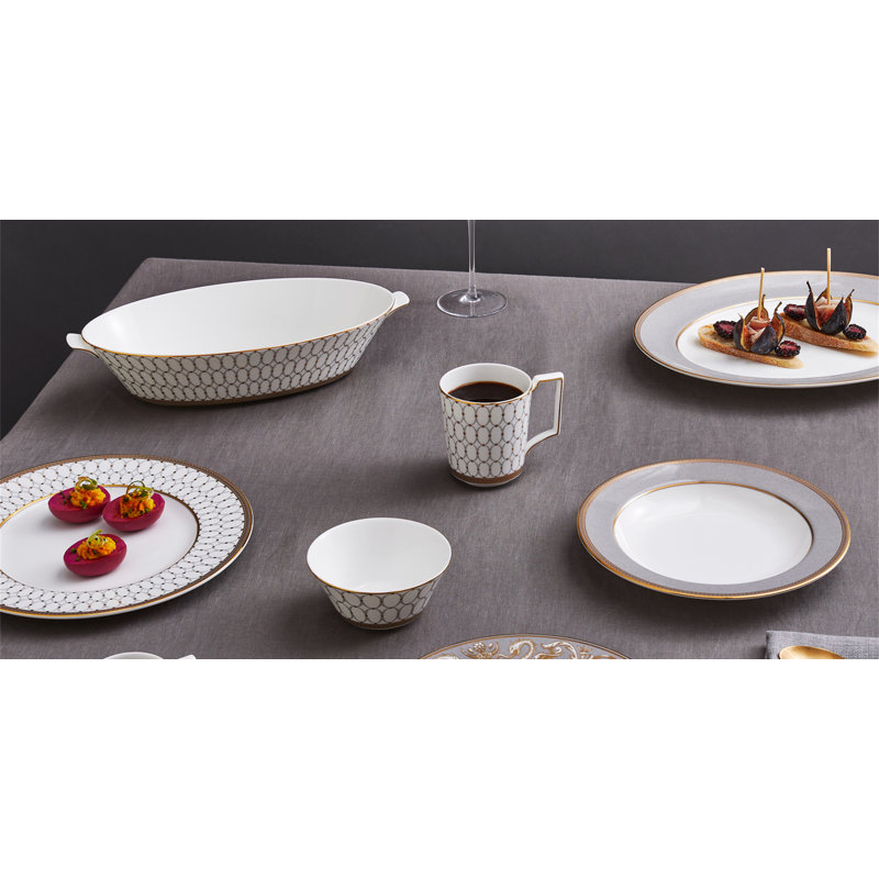 Renaissance Grey Rice Bowl 4.49"
