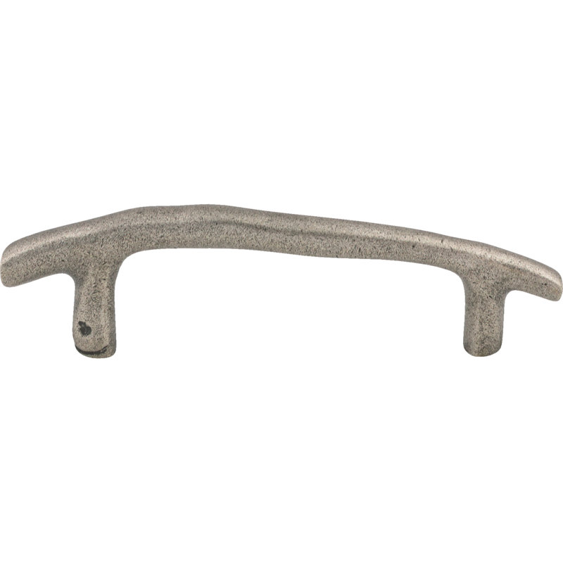 Aspen Twig Appliance pull, Silicon Bronze Light, 3 1/2" Center to Center