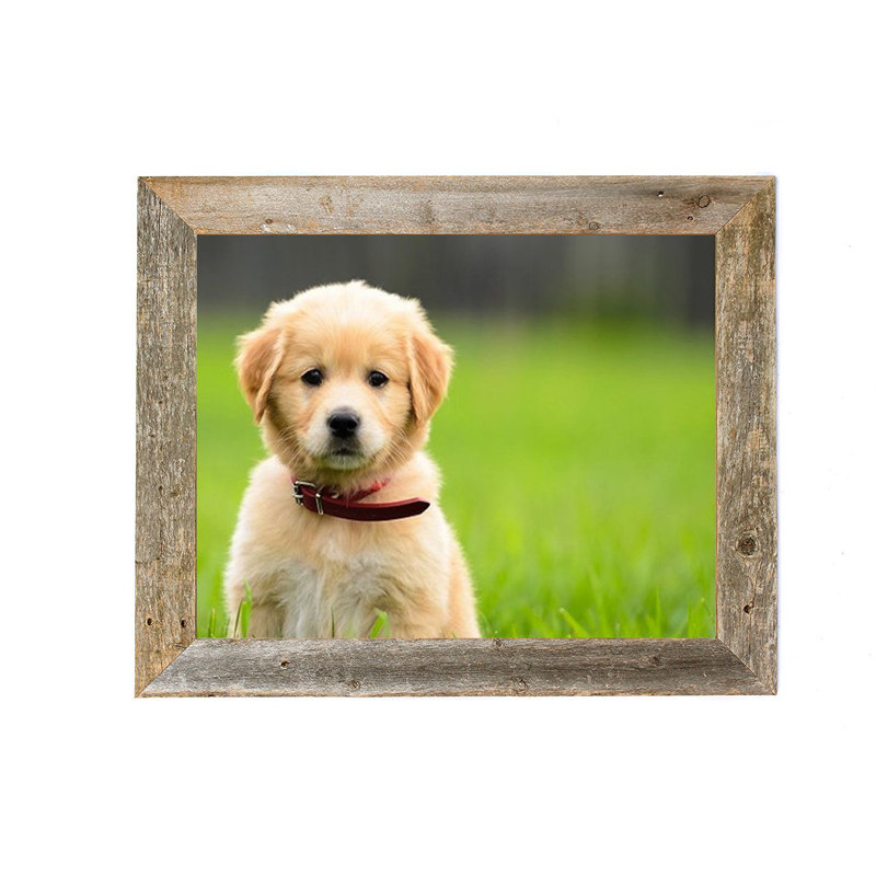 Cadre photo rustique en bois, 24 po x 30 po