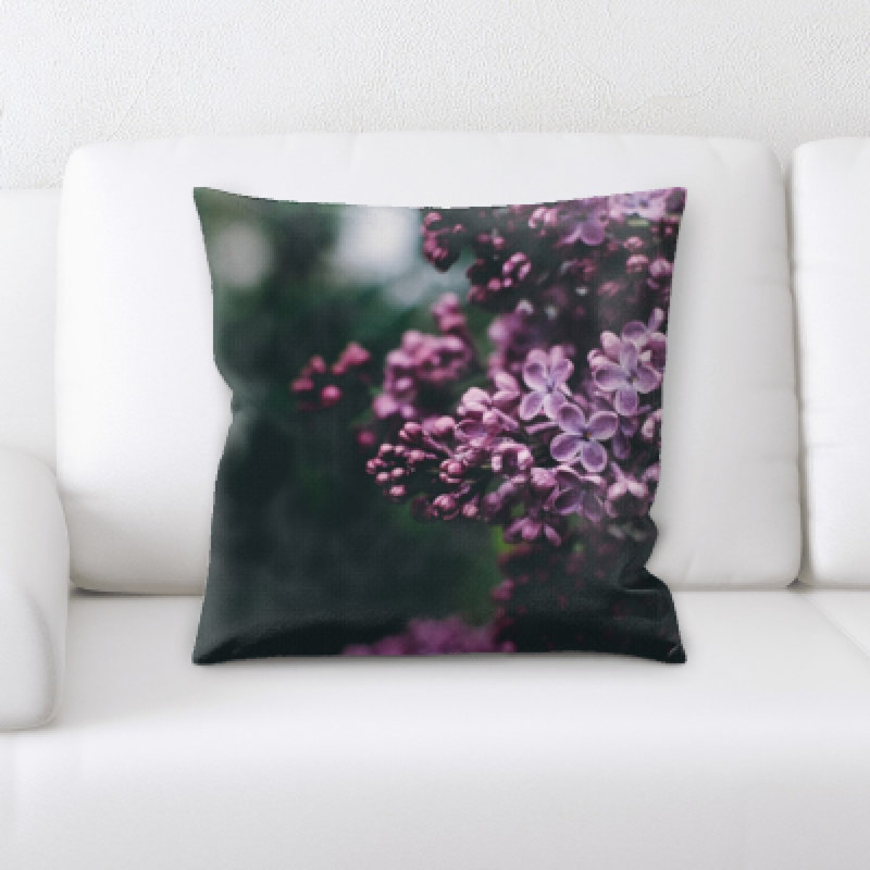 Microsuede Throw Pillow