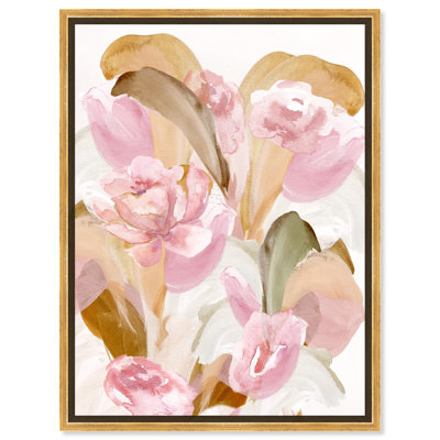 Art floral sur toile