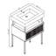 Ensemble de meuble-lavabo simple 24 po Strobel-2077687795-2077687792