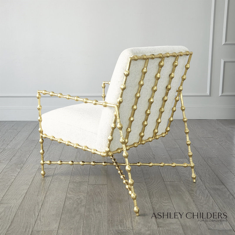Elder Lounge Chair-Gold Leaf-Avoletta