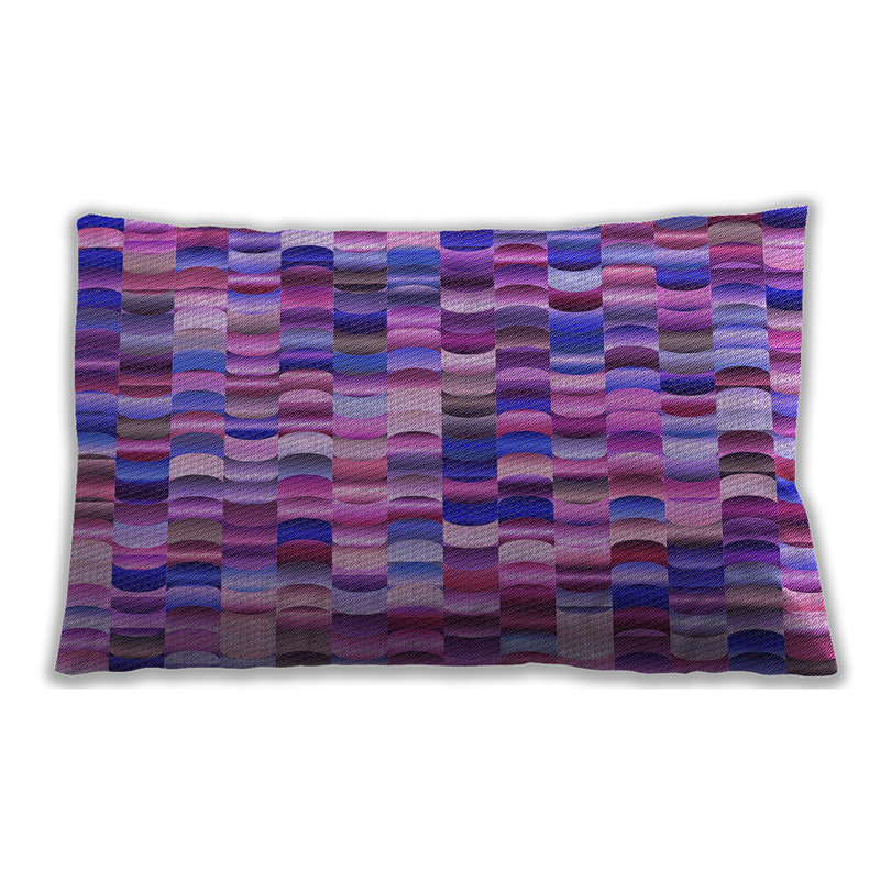 Throw Pillow, Microsuede, Purple