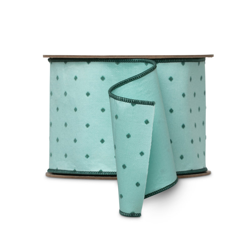 Swiss Dot Ribbon, Blue
