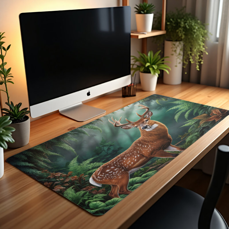 Polyester Desk Pad, 31.5x15.5