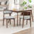 Upholstered Solid Wood Dining Chair Side Chair-1686037631