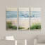 "Home is where the Beach is-3", ensemble de 3 reproductions d’art sur toile tendue-969179482