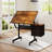 Drafting Table With 4 Trays And 2 Storage Drawers