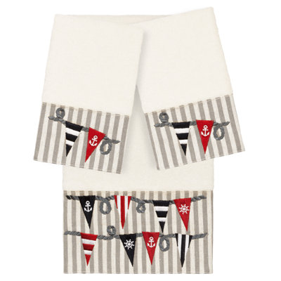 Ensemble de serviettes 100% coton turc Ethan 3 pièces